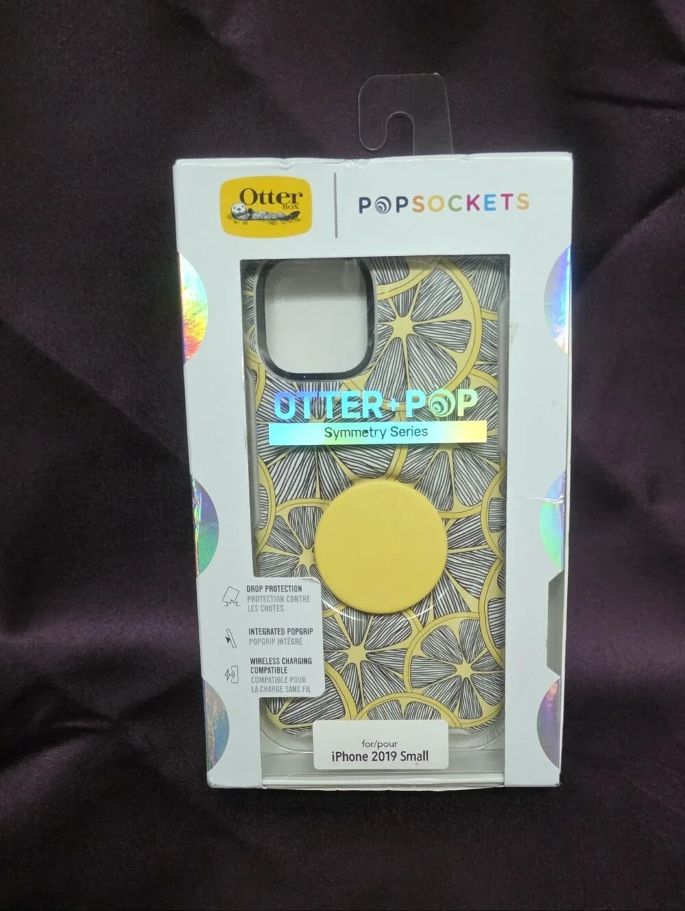 Otter Box Pop Symmetry Series Lemon Yellow iPhone 11 Pro, X or XS NIB